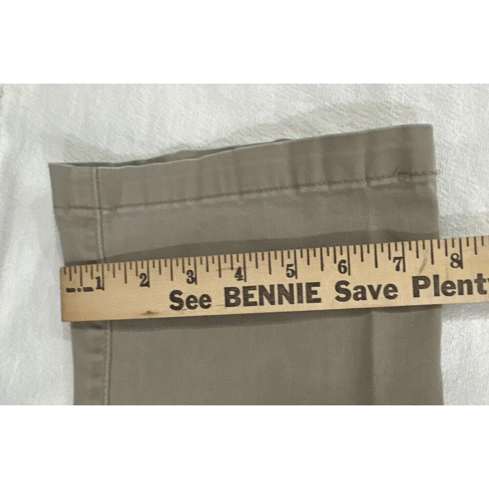 Wrangler Men’s Beige Chino Pants Relaxed Fit Straight Leg StretchTwill 30x320097 - Picture 5 of 13